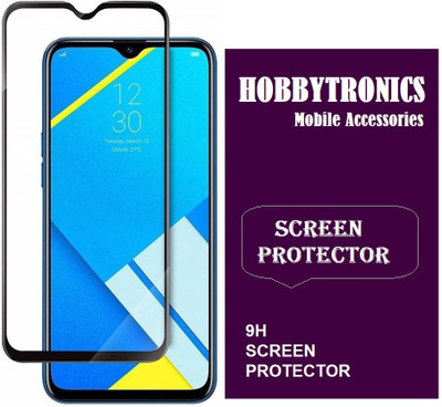 HOBBYTRONICS Edge To Edge Tempered Glass for Redmi Note 7(Pack of 1)