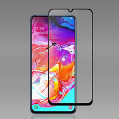 Jabox Edge To Edge Tempered Glass for Samsung galaxy A70(Pack of 1)