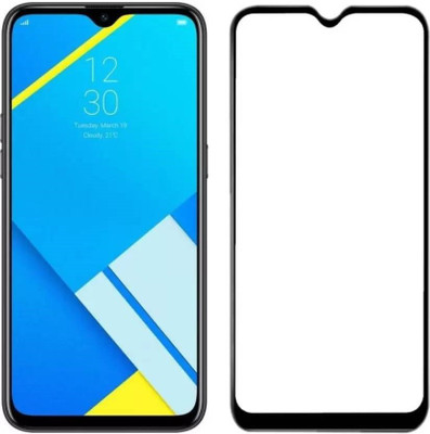 HOBBYTRONICS Edge To Edge Tempered Glass for Realme U1(Pack of 1)