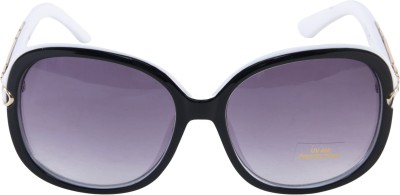 Erminio Palamino Over-sized Sunglasses(For Women, Black)