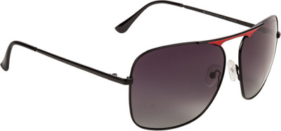 Farenheit Rectangular Sunglasses(Grey)