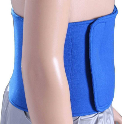 H D Enterprise Men Women Waist Trimmer Exercise Abdominal Belt(Blue)
