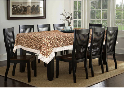 Bluegrass Printed 4 Seater Table Cover(Multicolor, PVC)