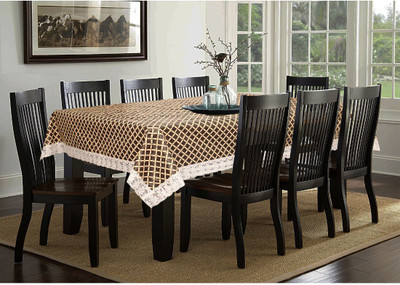 Bluegrass Printed 4 Seater Table Cover(Multicolor, PVC)