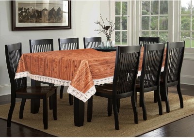 Bluegrass Printed 6 Seater Table Cover(Multicolor, PVC)