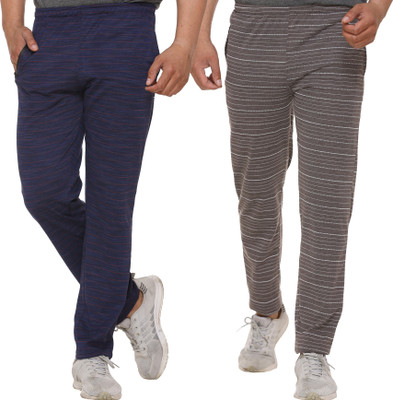 SHAUN Self Design Men Multicolor Track Pants