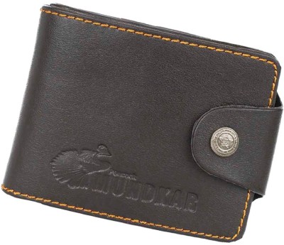 Mundkar Men Casual Black Artificial Leather Wallet(4 Card Slots)