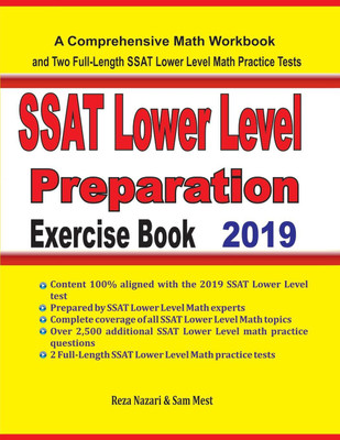 SSAT Lower Level Math Preparation Exercise Book(English, Paperback, Nazari Reza)