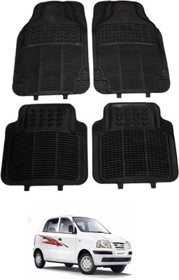 VOCADO Rubber Standard Mat For  Hyundai Santro Xing(Black)
