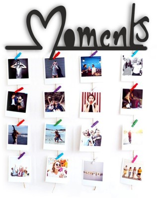 VAH Wood Wall Photo Frame(Multicolor, 12 Photo(s), All type of Photos)