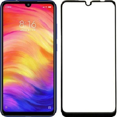 HOBBYTRONICS Edge To Edge Tempered Glass for Redmi 7(Pack of 1)