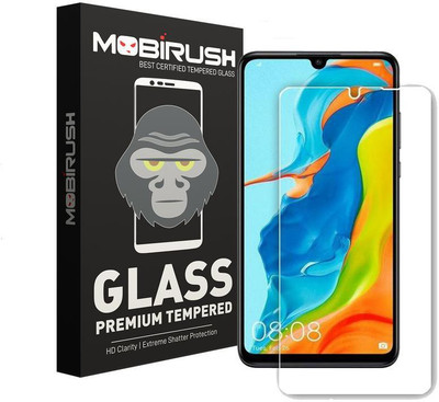 MOBIRUSH Tempered Glass Guard for Huawei Nova 4e(Pack of 1)