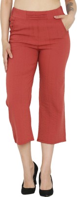 WESTWOOD Relaxed Women Red Trousers