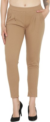 WESTWOOD Relaxed Women Beige Trousers