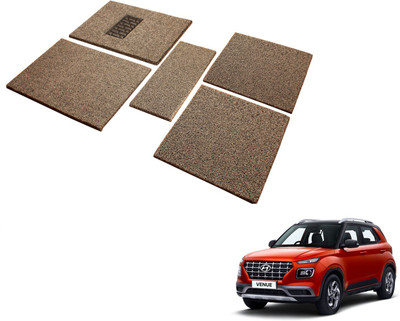 Auto Hub PVC, Plastic Standard Mat For  Hyundai NA(Black, Beige)