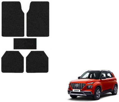 Auto Hub PVC, Plastic Standard Mat For  Hyundai NA(Black)