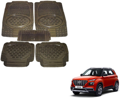 Auto Hub PVC, Plastic Standard Mat For  Hyundai NA(Grey)