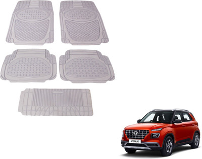Auto Hub PVC, Plastic Standard Mat For  Hyundai NA(Clear)