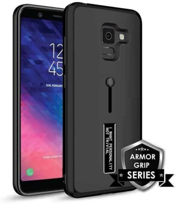 SAPCASE Back Cover for Samsung Galaxy J6(Black, Rugged Armor, Pack of: 1)