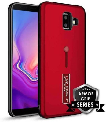 SAPCASE Back Cover for Samsung Galaxy J6 Plus(Red, Rugged Armor, Pack of: 1)