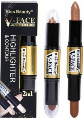 Kiss Beauty V-face 2in 1 duo stick Concealer(natural, 5 ml)