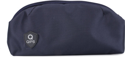 QIPS QIPS PLAIN COLOUR QIPS PLAIN COLOUR Art Polyester Pencil Box(Set of 1, Blue)