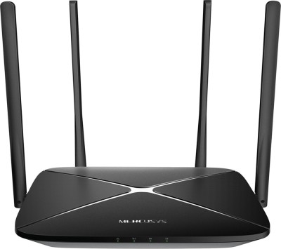 Mercusys AC12G 1200 Mbps Router (Black, Dual Band)