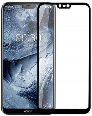 Hyper Edge To Edge Tempered Glass for Nokia 6.1 Plus(Pack of 1)