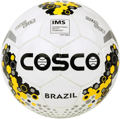 COSCO BRAZIL Football - Size: 5(Multicolor) COSCO BRAZIL Football - Size: 5(Multicolor)