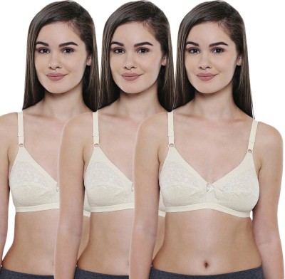 BodyCare Women Full Coverage Lightly Padded Bra(Beige)