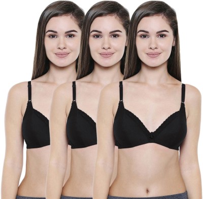 BodyCare by Bodycare Creations Women Full Coverage Non Padded Bra(Black)