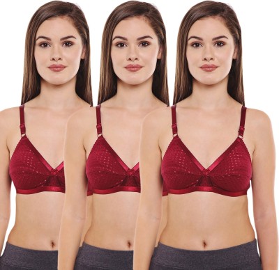 BodyCare by Bodycare Creations Women Full Coverage Non Padded Bra(Maroon)