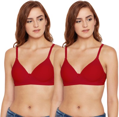 BodyCare by Bodycare Creations Women Full Coverage Heavily Padded Bra(Red)