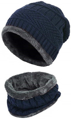Gajraj Self Design Beanie Cap