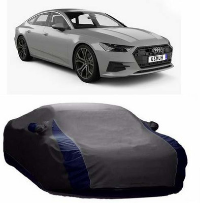 HOLME'S Car Cover For Audi A4 (With Mirror Pockets)(Grey)