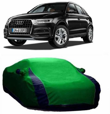 HOLME'S Car Cover For Audi Q3 (With Mirror Pockets)(Green)