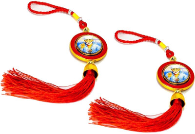 Kraft Village 2Sai Car Hanging Ornament(Pack of 2)
