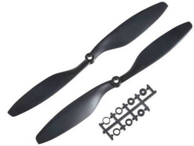 Technical hut 2 Sets Carbon Nylon 10X4.5 Inch 1045 / R CW CCW Propeller Miscellaneous Electronic Hobby Kit
