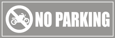 signEver No Parking Sign Emergency Sign