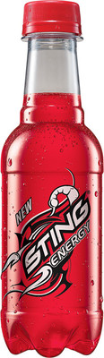 Sting S1 Energy Drink(250 ml, Red, Unflavoured Flavored)