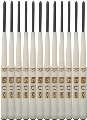 ads perfect black waterproof eyeliner pack of 12 2.5 g(black)