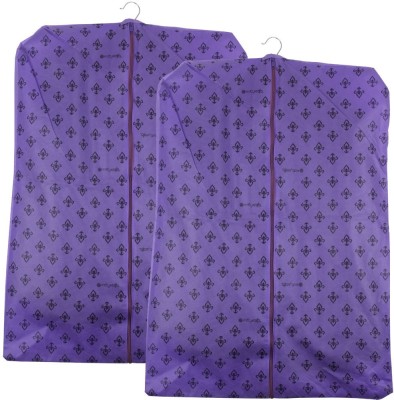 PRETTY KRAFTS Foldable Non Woven Coat Cover F1538HS_Purple2(Purple)
