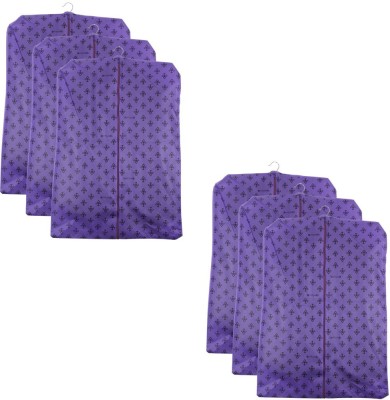 PRETTY KRAFTS Foldable Non Woven Coat Cover F1538HS_Purple6(Purple)