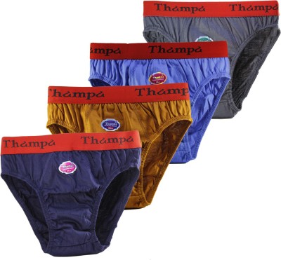 Thampa Brief For Boys(Multicolor Pack of 4)