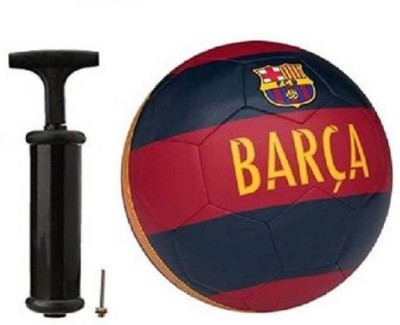 RAHICO CLUB COMBO BARCA RED FOOTBALL WITH AIR PUMP Football Kit