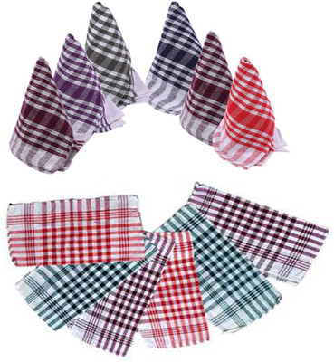Ninki Fresh 12 pics Multicolor Cloth Napkins(12 Sheets)