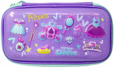 smily kiddos Fancy mermaid Small Pencil Case fancy pyramid Art Polyester Pencil Box(Set of 1, Pink)