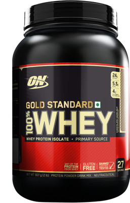 Optimum Nutrition Gold Standard 100% Whey Protein(907 g, Chocolate Hazelnut)
