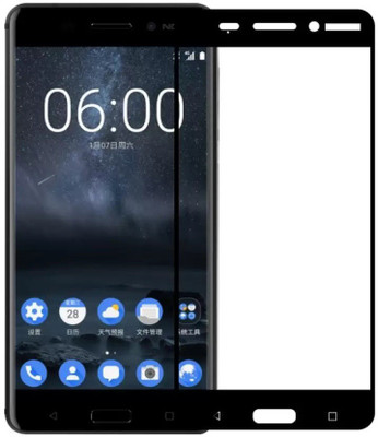 HI-TECH Edge To Edge Tempered Glass for Nokia 5.1(Pack of 1)
