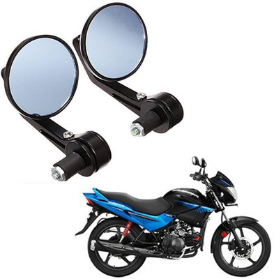RWT Manual Rear View Mirror, Dual Mirror, Driver Side For Hero Glamour(Right, Left)